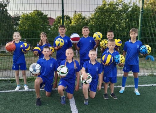 Lasten liikunta on osa Ukrainan jälleenrakentamista